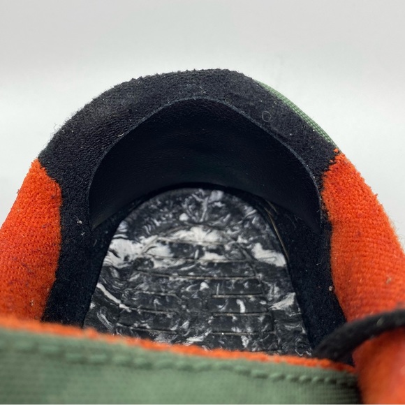 Converse Cons Suede Retro 80's Lace Up Green Black Low Top Sneakers SZ 8 - Picture 13 of 14